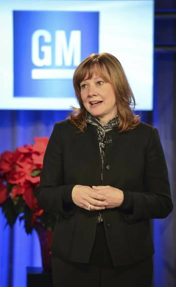 Huge job: General Motors' new chief executive, Mary Barra.