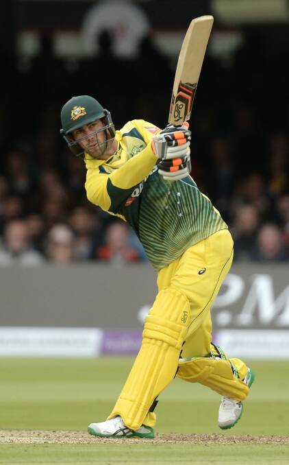 Maxy's back: Glenn Maxwell has been named as part of Australia's T20 squad. Photo: Anthony Devlin