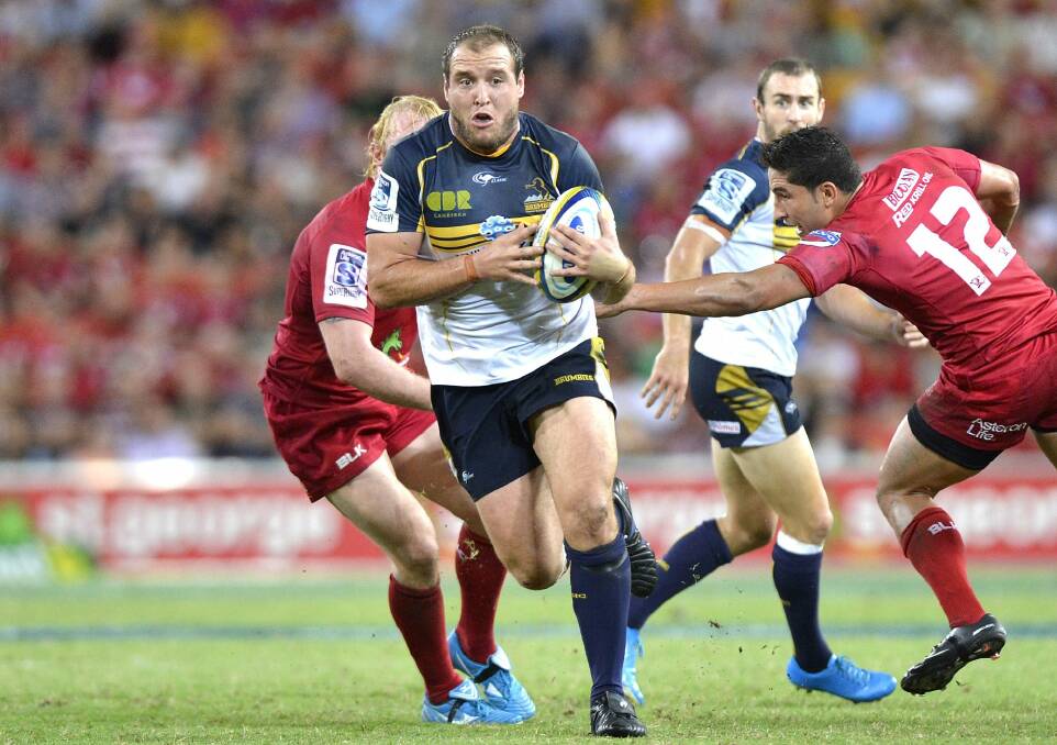 Wallabies coach Michael Cheika says he's been impressed with Ben Alexander's start to the season. Photo: Getty Images