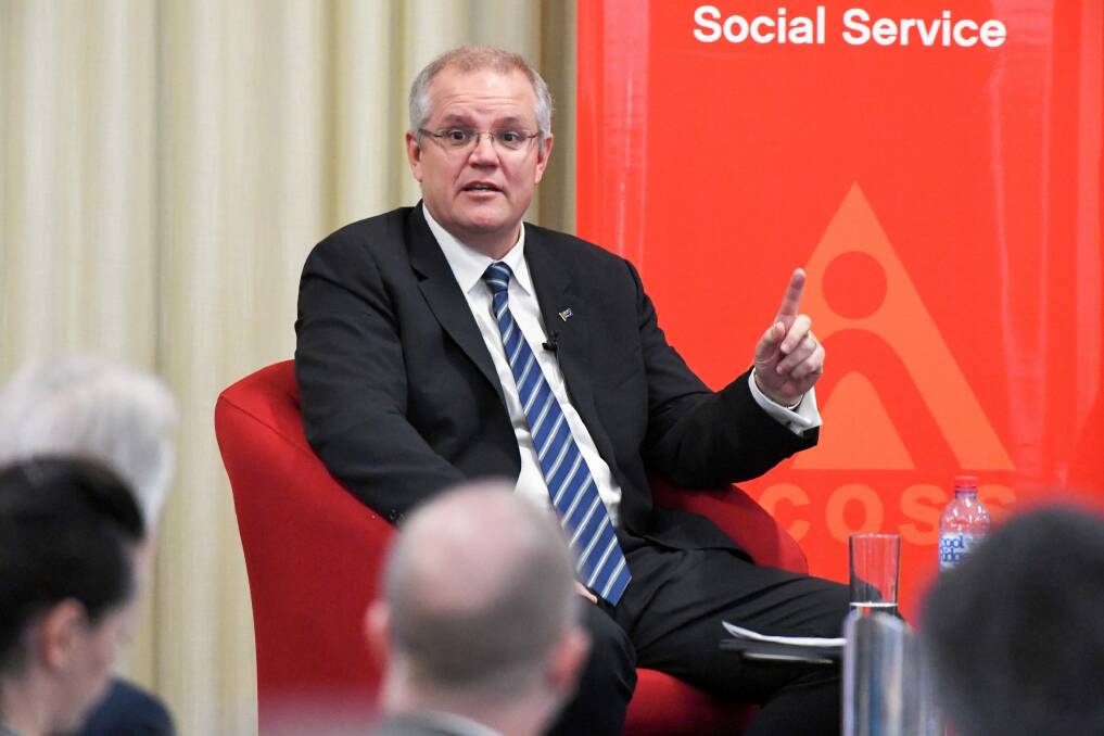Scott Morrison has a better economic story to sell than the budget figures suggest. Photo: Peter Rae