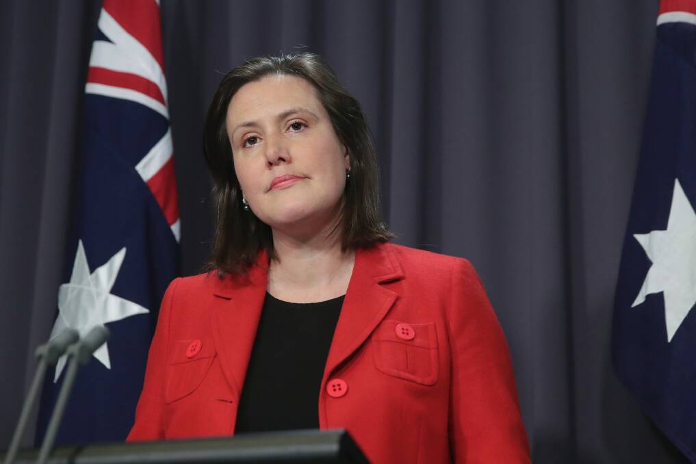 Jobs Minister Kelly O'Dwyer says ACT Labor must better explain how its new union access code does not conflict with federal industrial relations laws.  Photo: Alex Ellinghausen