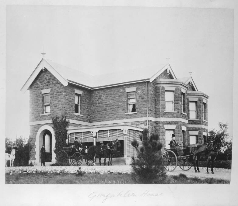 View of Gungahlin Homestead from the south-west c.1890. Photo: supplied