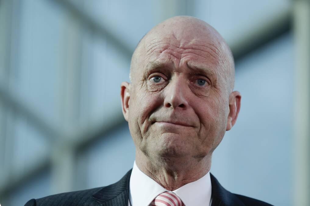 Senator David Leyonhjelm's bill to restore territory rights to make laws on euthanasia was defeated after two days of debate. Photo: Alex Ellinghausen