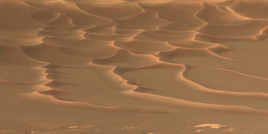 Sand dunes on Mars. Photo: Supplied