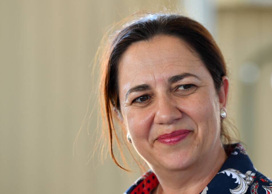 Premier Annastacia Palaszczuk said laws to ban political donations by property developers would be reintroduced within the next six months. Photo: Darren England/AAP