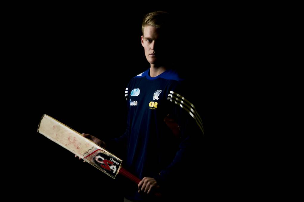 Blake Macdonald is playing cricket in Sydney. Photo: Jay Cronan