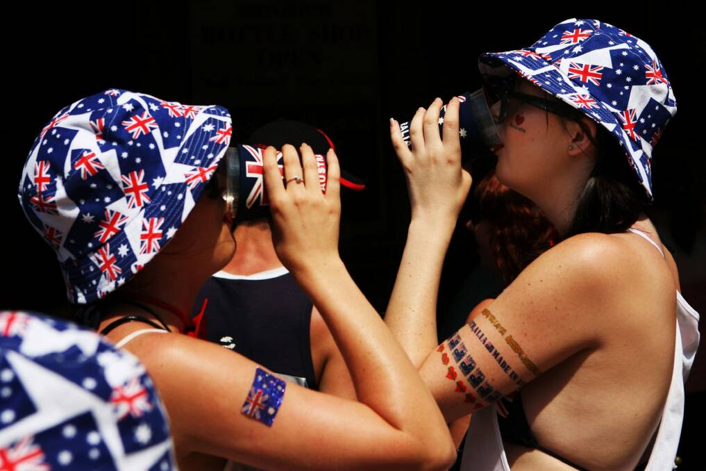 A new date for Australia Day won't come from inviting hatred of the nation and its people. Photo: Peter Braig