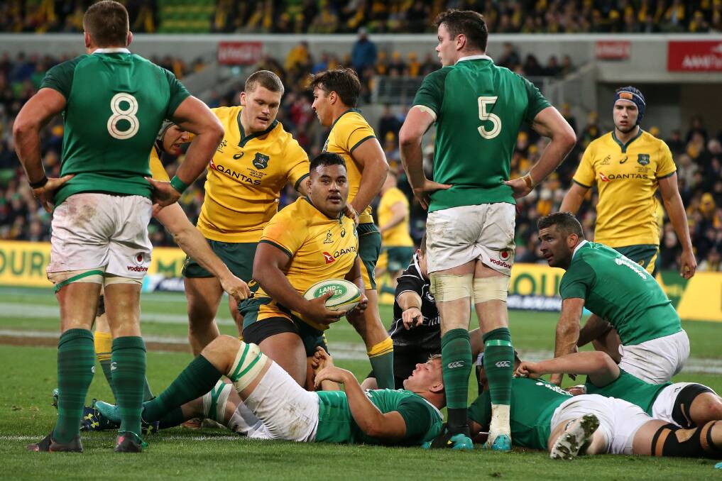 Allianz Stadium is sold out for Saturday's deciding Test between Australia and Ireland. Photo: AAP