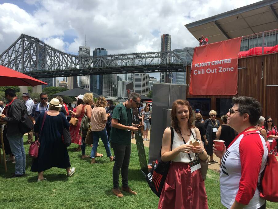 More than 600 people attended the  TEDxBrisbane talks in Brisbane at Howard Smith Wharves. Photo: Tony Moore