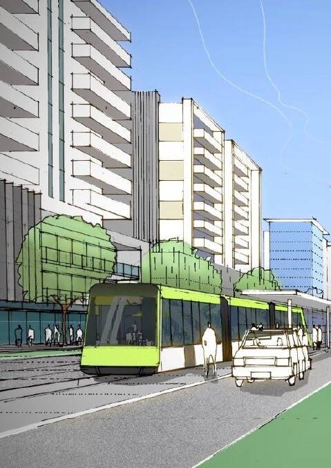 An artist's impression of the plans.
