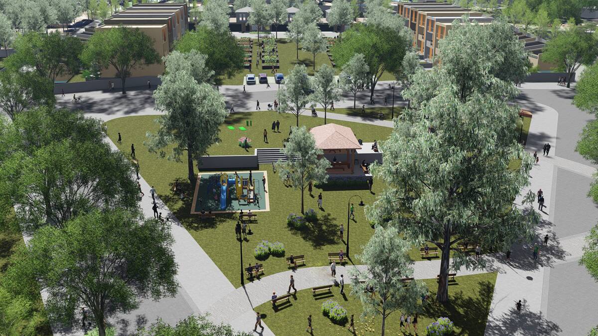An artist impression of the Red Hill Precinct.  Developers Doma Group and Stockland paid $50.13 million to redevelop the 53,002 square-metre site.   Photo: Supplied