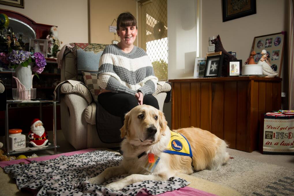 Because of Coopa, Shirley is no longer using medication for her depression. Photo: Elesa Kurtz