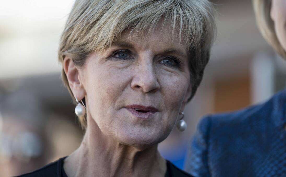 Foreign Minister Julie Bishop says the white paper will 'look at how to maximise our influence'. Photo: Tony McDonough
