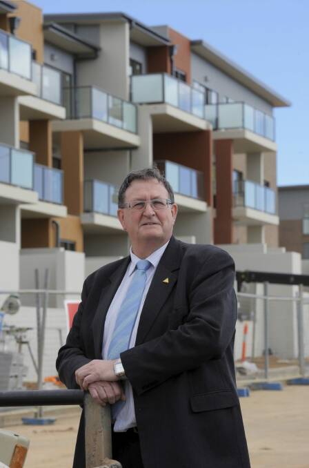 Land Development Agency chief executive David Dawes: The agency has bought a string of farm properties on Canberra's western edge. Photo: Graham Tidy