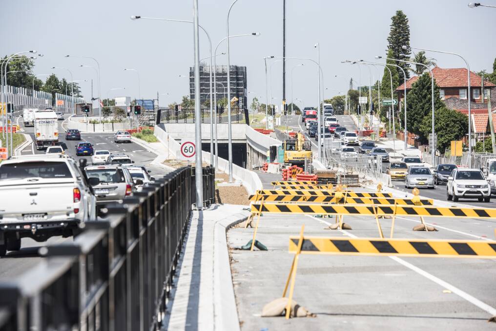 The West Connex project in Sydney may be one of the last major infrastructure projects in NSW for some time. Photo: Steven Siewert