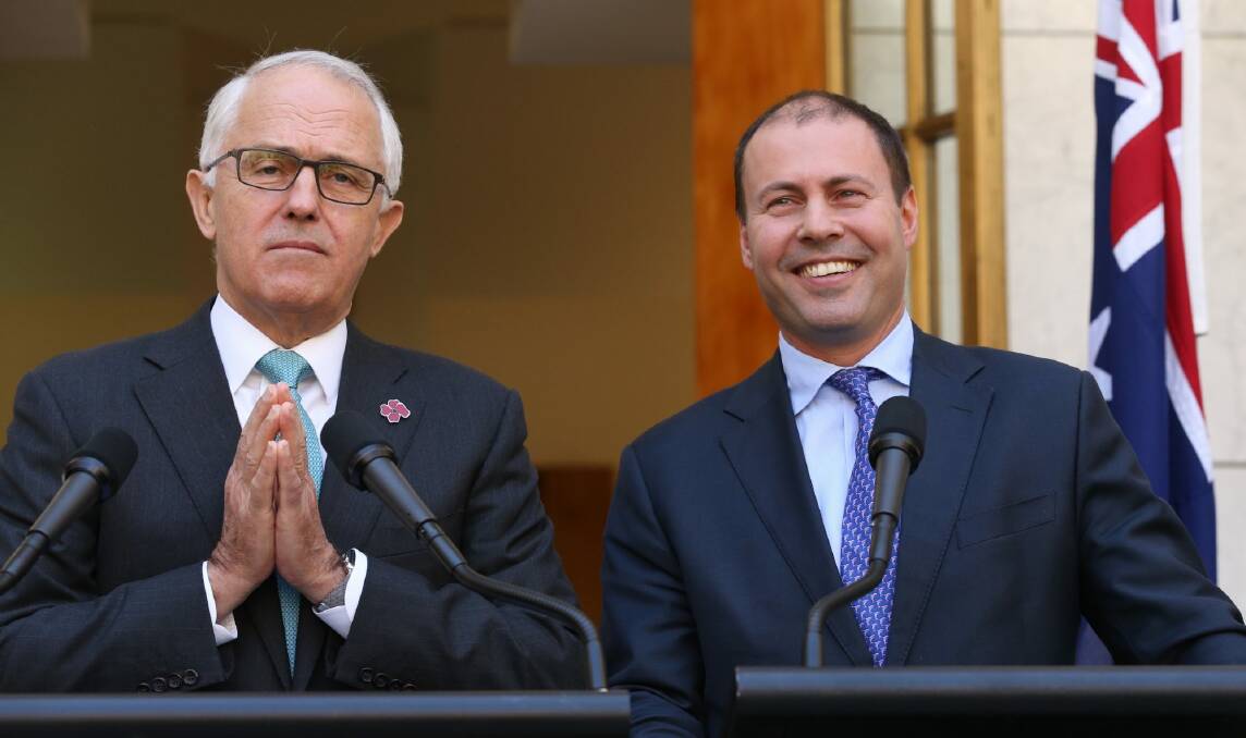 Prime Minister Malcolm Turnbull and Energy Prime Minister Josh Frydenberg want rules changed to encourage the building of high tech power stations which have lower carbon dioxide emissions Photo: Andrew Meares