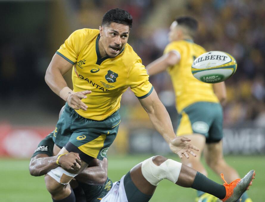 The Wallabies will be sweating on the fitness of Pete Samu. Photo: AP