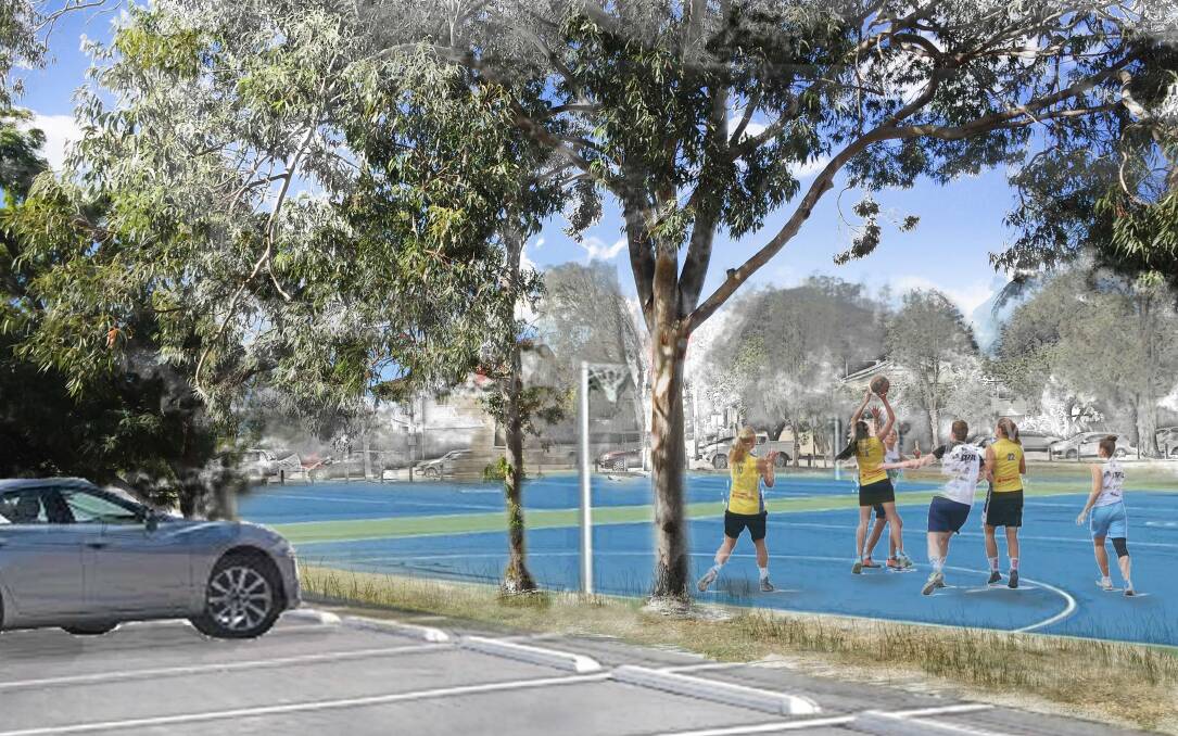 Design image for a new sporting field at Windsor. Photo: Brisbane City Council