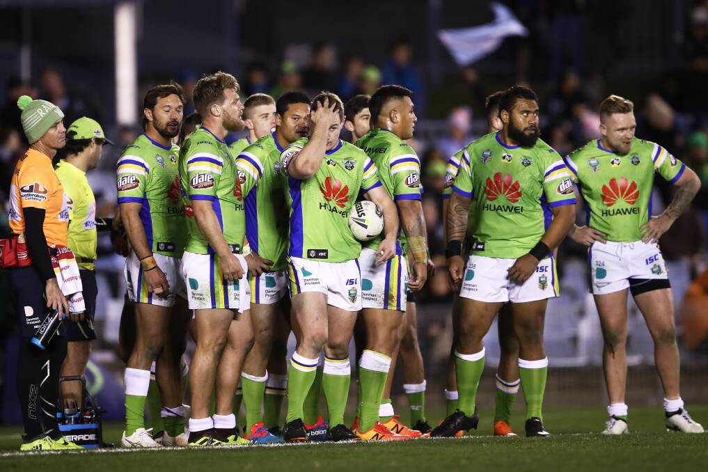 The Raiders want to forget the past. Photo: AAP