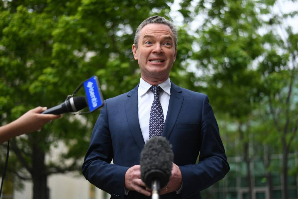 Leader of the House Christopher Pyne.  Photo: AAP