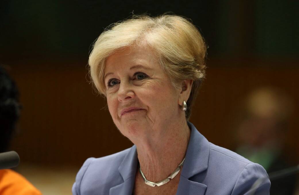 "Not going anywhere": Australian Human Rights Commissioner Gillian Triggs. Photo: Andrew Meares
