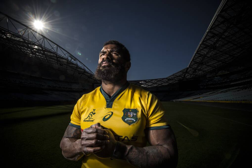Wallabies winger Marika Koroibete is a strikeweapon for the Rebels. Photo: Wolter Peeters