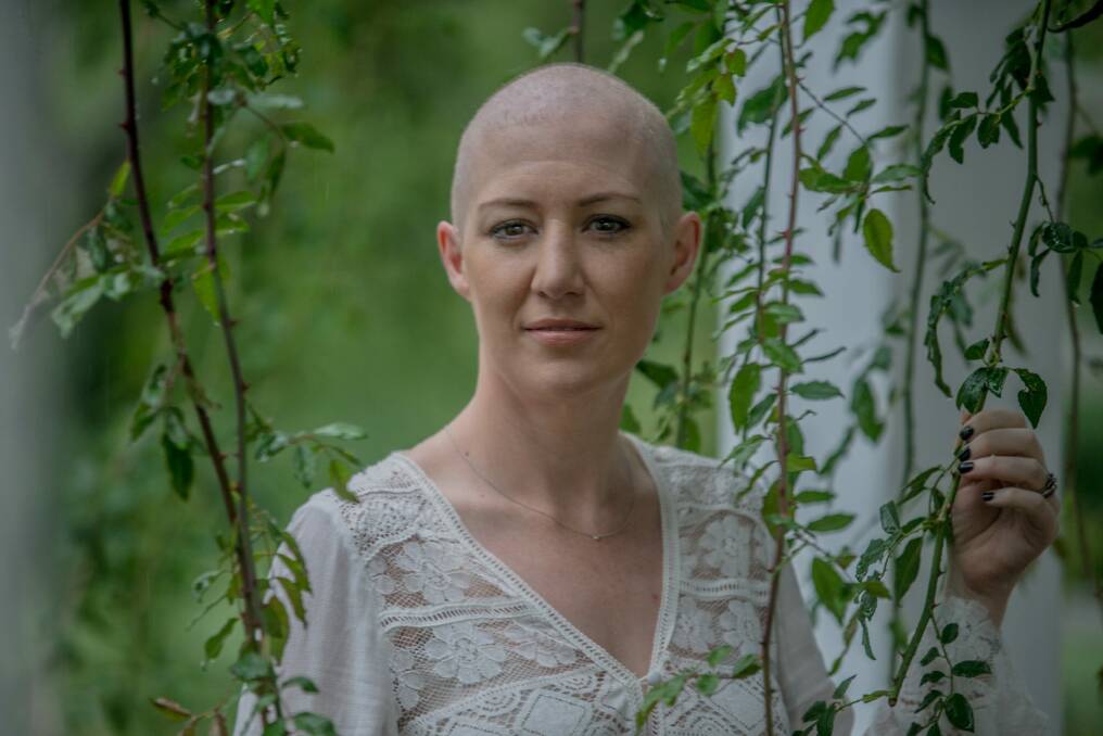 Libby Hill of Narrabundah was recently diagnosed with breast cancer.  Photo: Karleen Minney