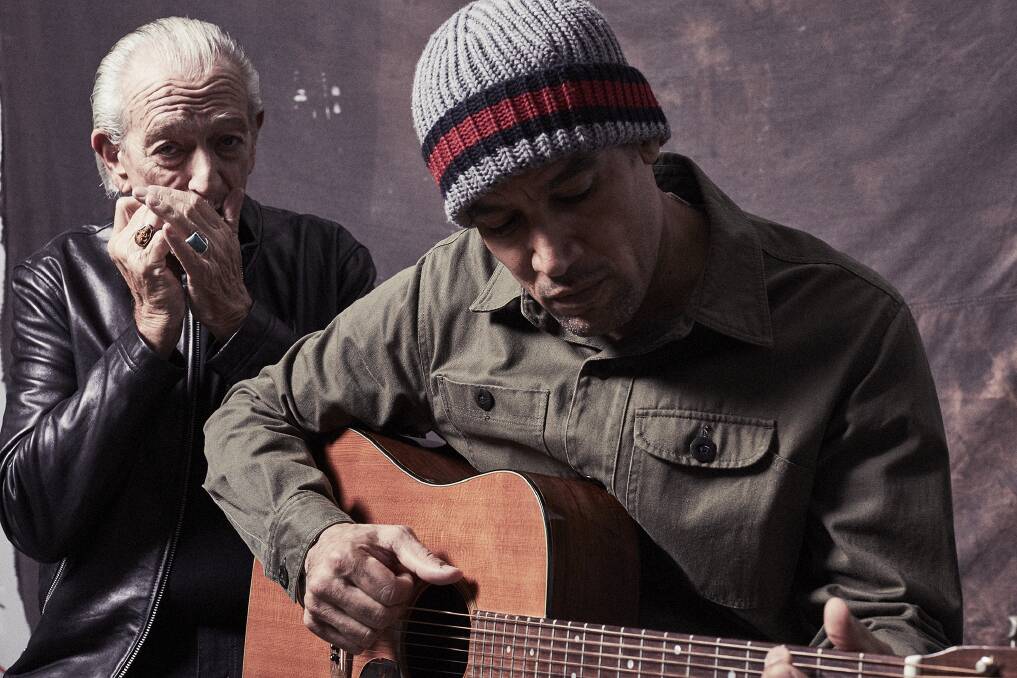''He plays the most amazing harmonica the world will ever know,'' Harper (on guitar) says of Charlie Musselwhite.