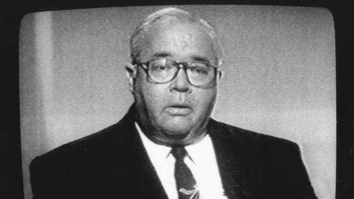 Laurie Oakes, pictured here in 1995.