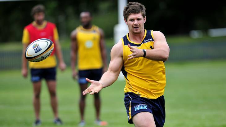 Ruaidhri Murphy joined the Brumbies as a player in 2012. Photo: Melissa Adams