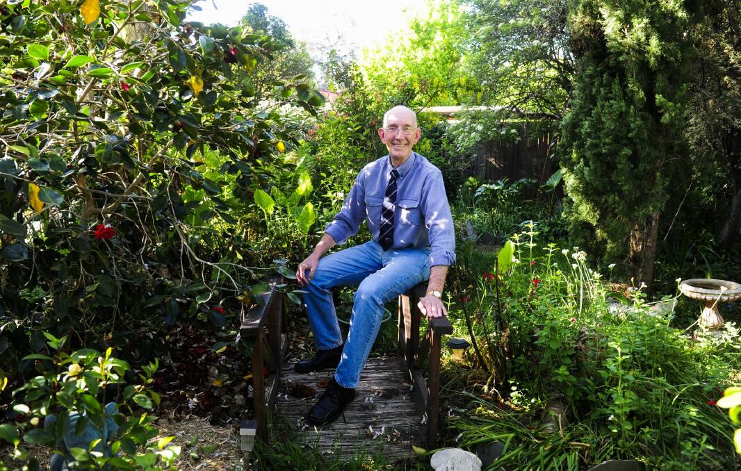Mark Heinrich at his home in Canberra. Photo: Melissa Adams