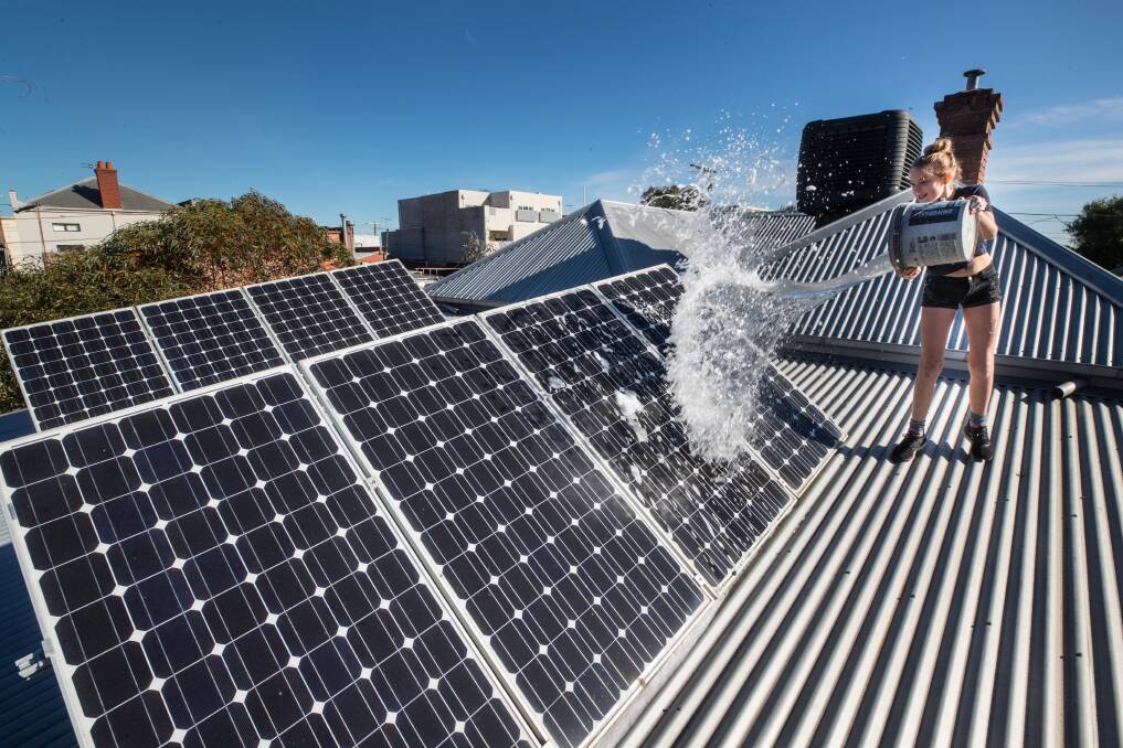 Premier Daniel Andrews said the scheme would dramatically cut families' energy bills.  Photo: Jason South