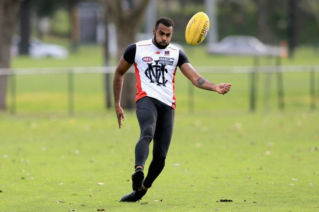 Heritier Lumumba: Back in Melbourne after being detained in Congo.  Photo: Wayne Taylor