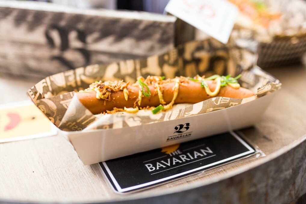 The Bavarian is giving away 500 free hotdogs on opening day, April 18. Photo: Supplied