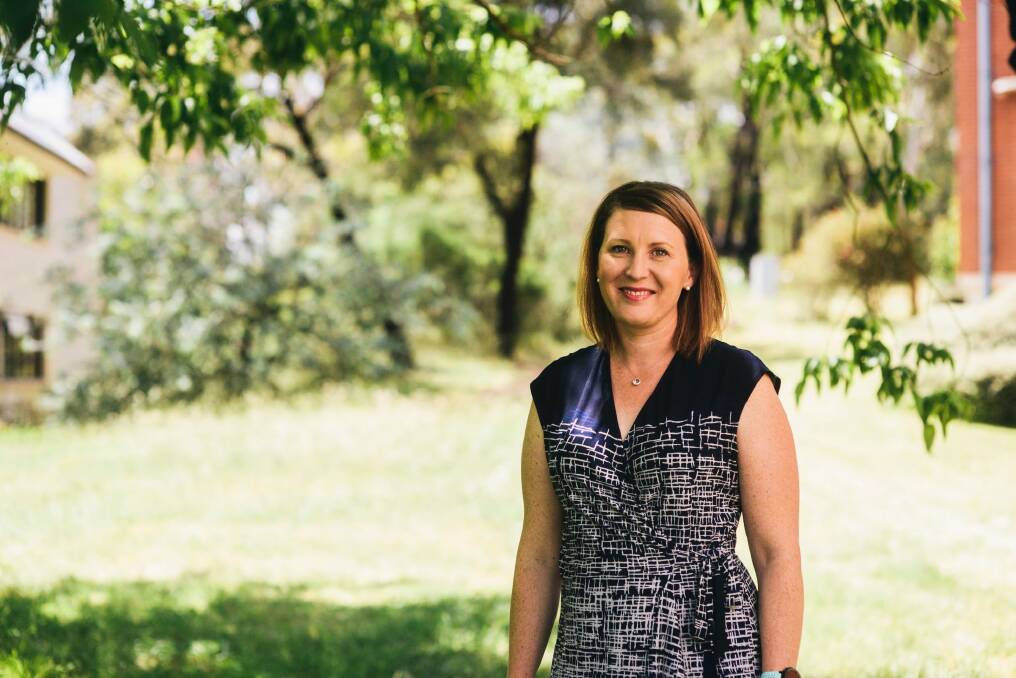 Andrea Gledhill coordinates the ACT's Connect Up 4 Kids program, a health service helping GPs teach parents to make sure their kids are eating healthily, reducing childhood obesity in Canberra. Photo: Rohan Thomson