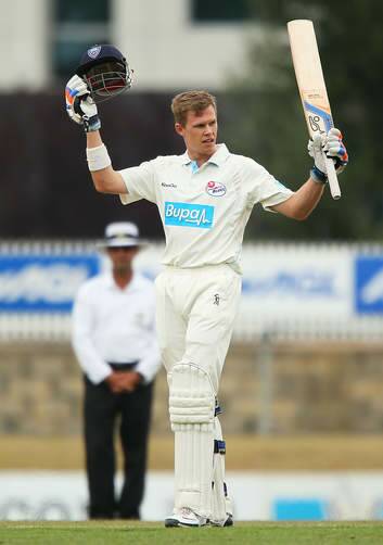 NSW opener Scott Henry finished unbeaten with a majestic 207. Photo: Getty Images