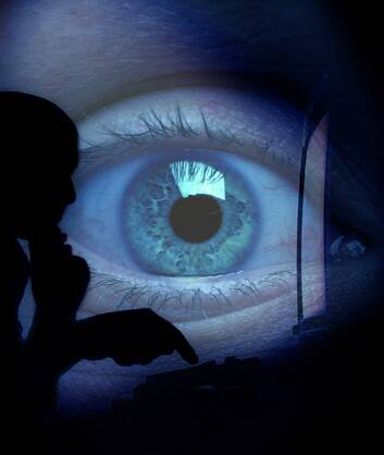Eye spy: new technology gives government the licence to snoop. Photo: Mayu Kanamori