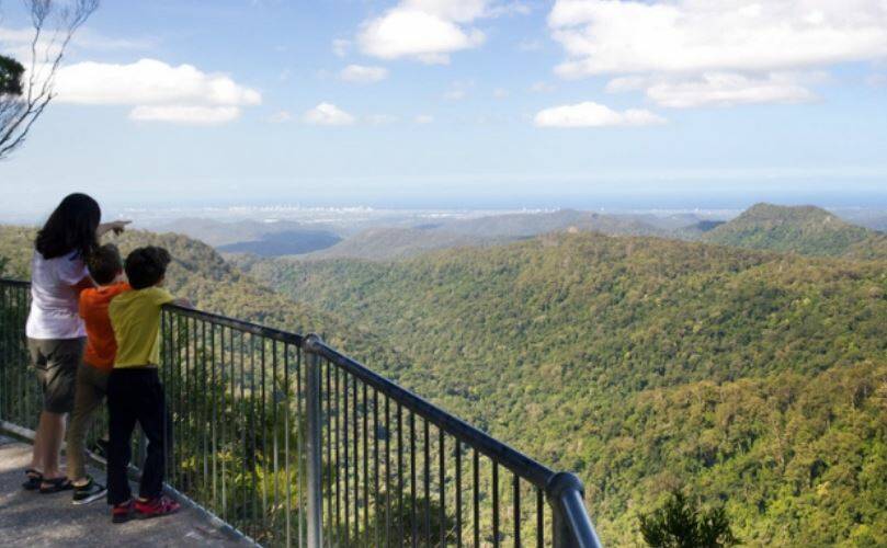 Springbrook has plenty of stunning lookouts for tourists. Photo: Supplied