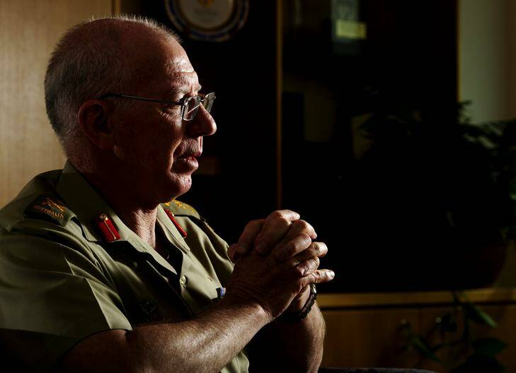 Chief of the Defence Force, General David Hurley. Photo: Stuart Walmsley