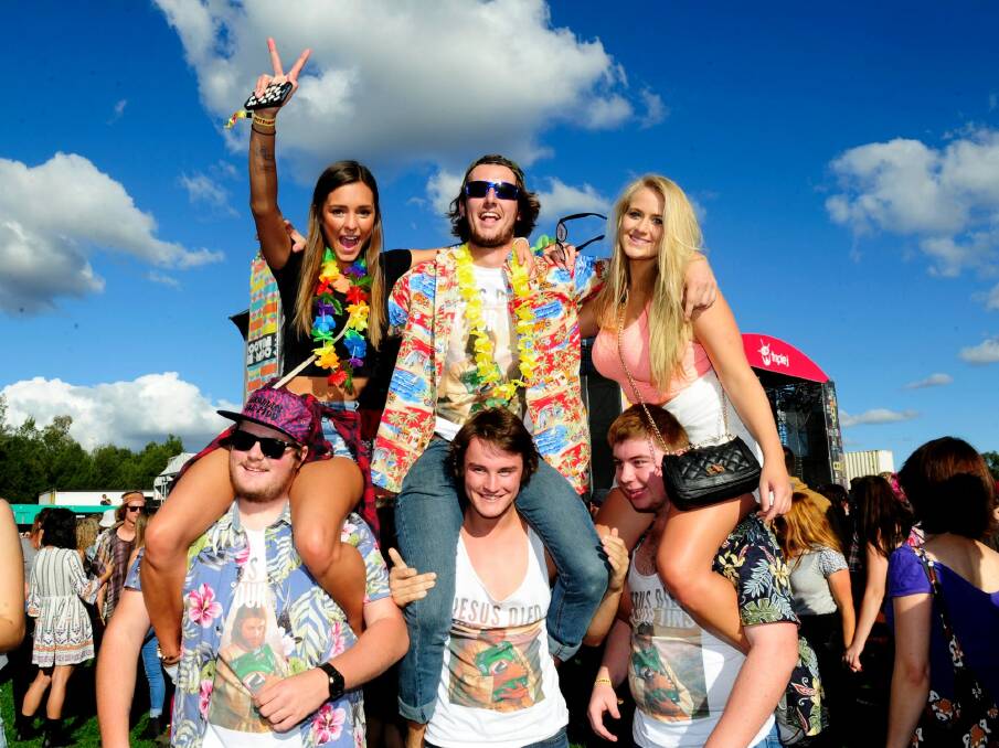 Groovin The Moo is back on at University of Canberra on Sunday. Photo: Melissa Adams