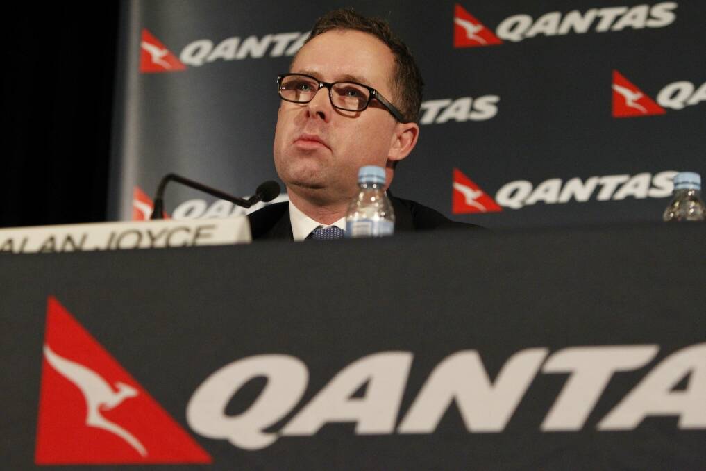 Qantas boss Alan Joyce. Photo: Louise Kennerley