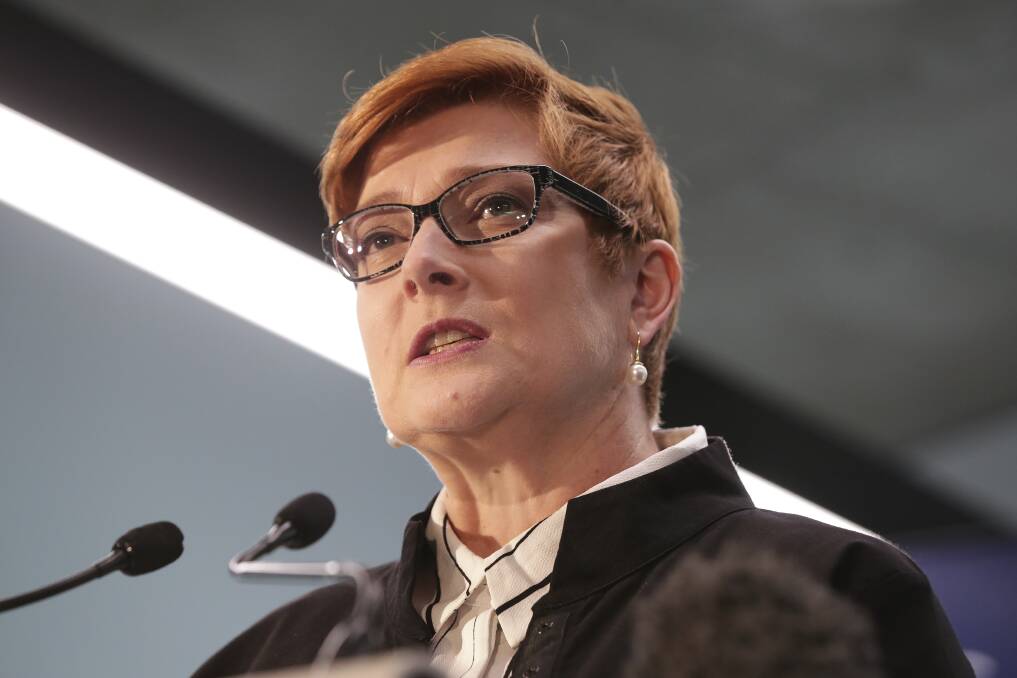 New Foreign Minister Marise Payne should challenge China’s human rights violations. Photo: Alex Ellinghausen