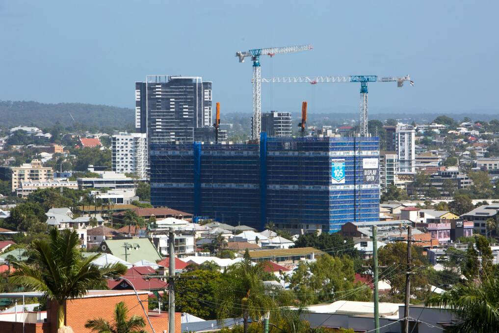 More residential development is needed in established Brisbane suburbs, according to Infrastructure Australia. Photo: Tammy Law