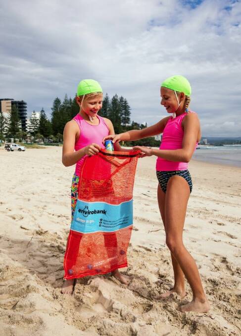 Envirobank has set up a partnership with Surf Life Saving Queensland to allow surf clubs to raise money. Photo: Supplied