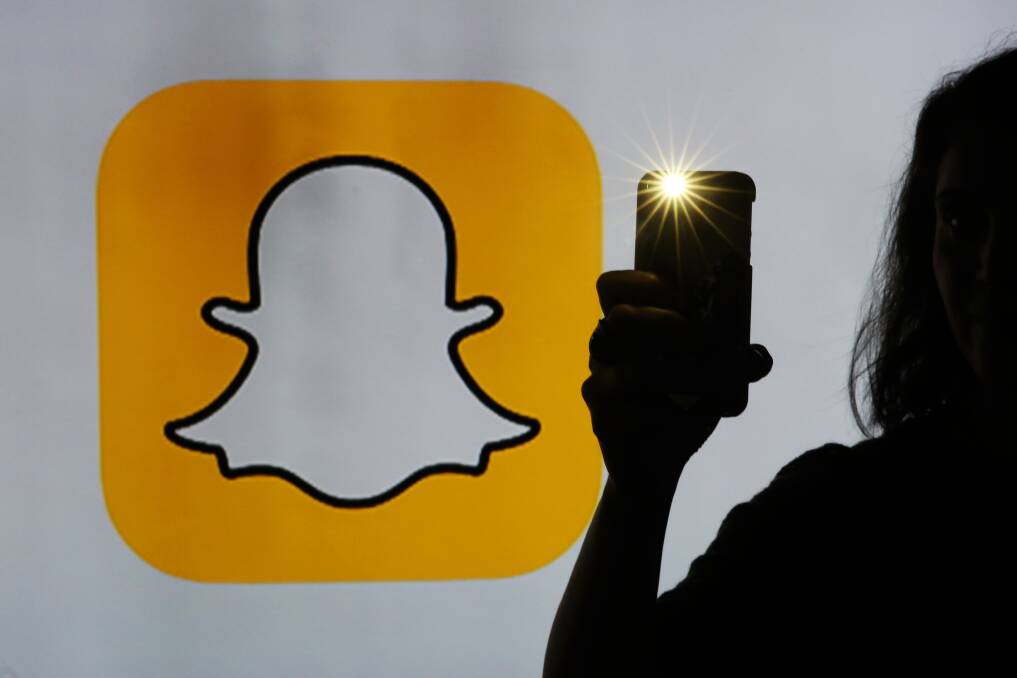 A German foreign exchange student sent a SnapChat video to a friend of a half-dressed woman after they had sex. Photo: Bloomberg