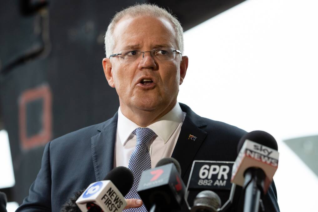 Prime Minister Scott Morrison has accused Labor of playing politics with abortion.  Photo: AAP