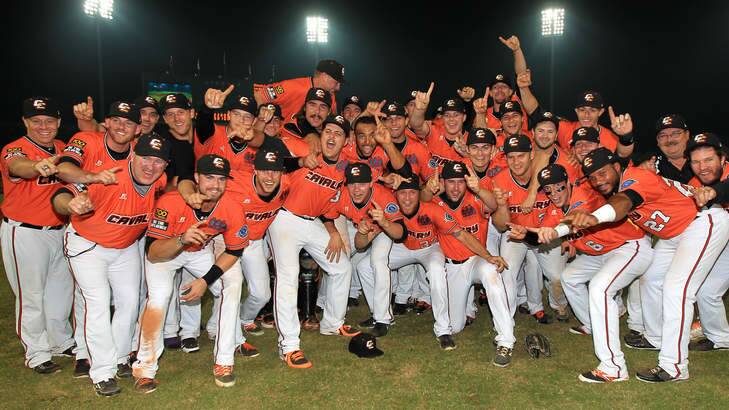 Canberra Cavalry 2013 Asia Series Champions. Photo: Supplied