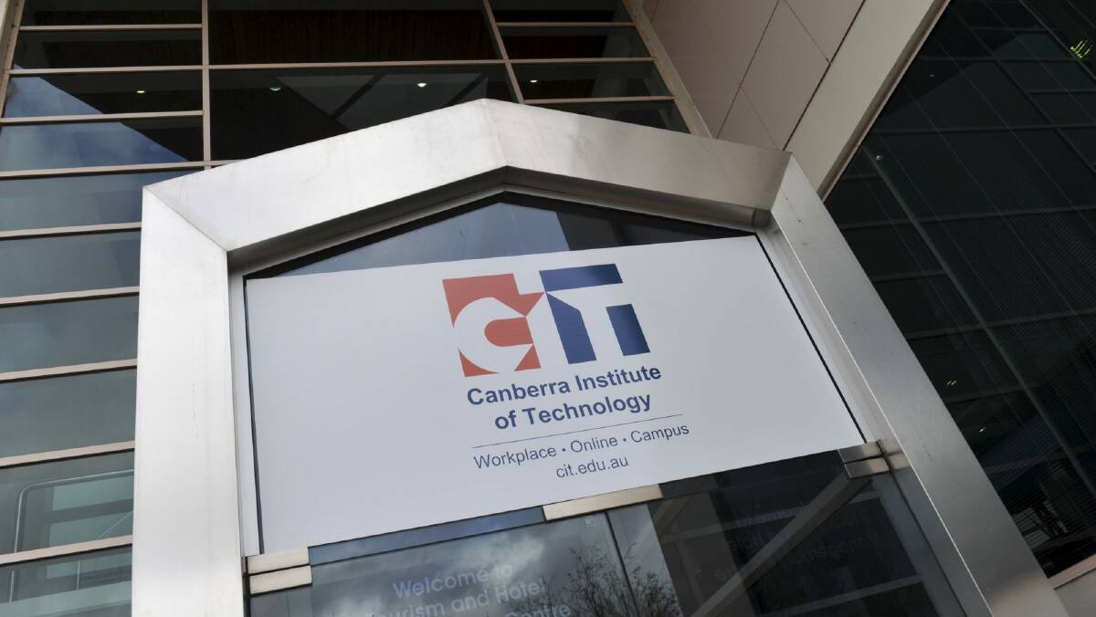 Canberra Institute of Technology will close its Woden campus.  Photo: Graham Tidy