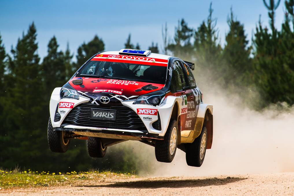 The Toyota Yaris rally car is a complex, high-performance machine. Photo: Supplied