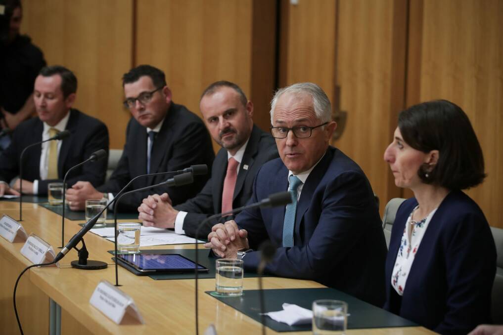 ACT Chief Minister Andrew Barr has revealed he agreed to look into providing services to Norfolk Island as a personal favour to former prime minister Malcolm Turnbull. Photo: Alex Ellinghausen